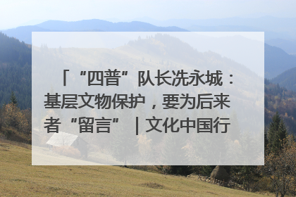 “四普”队长冼永城：基层文物保护，要为后来者“留言”｜文化中国行·我在广东找文物