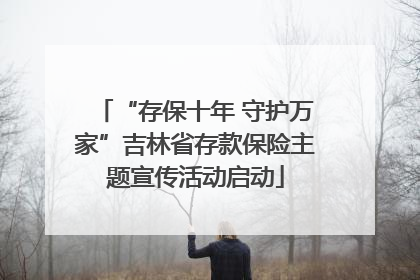 “存保十年 守护万家”吉林省存款保险主题宣传活动启动