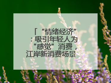 “情绪经济”：吸引年轻人为“感觉”消费，江岸新消费场景解锁心动密码