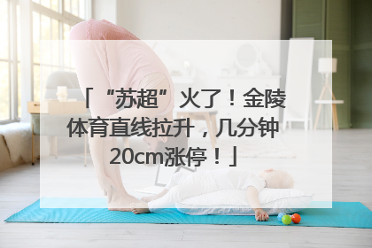 “苏超”火了！金陵体育直线拉升，几分钟20cm涨停！
