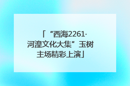 “西海2261·河湟文化大集”玉树主场精彩上演