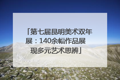 第七届昆明美术双年展：140余幅作品展现多元艺术思辨