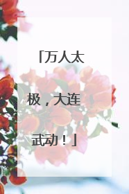 万人太极，大连武动！