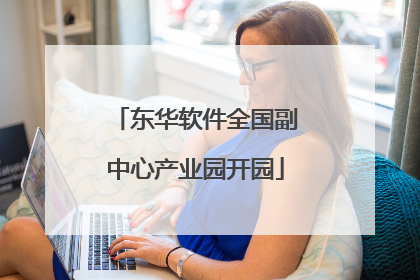 东华软件全国副中心产业园开园