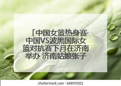 中国女篮热身赛·中国VS波黑国际女篮对抗赛下月在济南举办 济南姑娘张子宇有望在家门口迎来国家队首秀