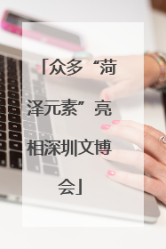 众多“菏泽元素”亮相深圳文博会