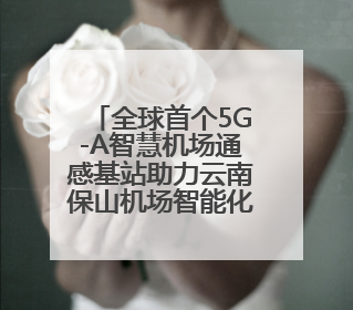 全球首个5G-A智慧机场通感基站助力云南保山机场智能化转型
