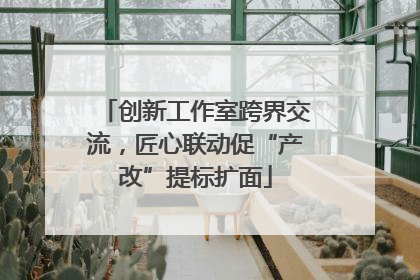 创新工作室跨界交流，匠心联动促“产改”提标扩面