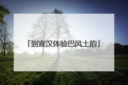 到宣汉体验巴风土韵