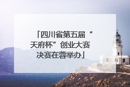 四川省第五届“天府杯”创业大赛决赛在蓉举办