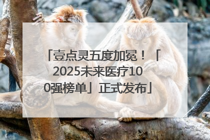 壹点灵五度加冕！「2025未来医疗100强榜单」正式发布