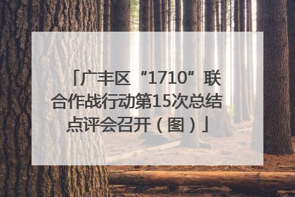 广丰区“1710”联合作战行动第15次总结点评会召开（图）