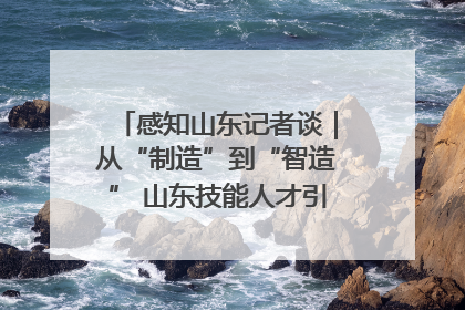 感知山东记者谈｜从“制造”到“智造” 山东技能人才引领产业升级