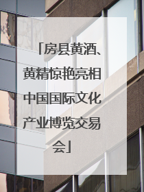 房县黄酒、黄精惊艳亮相中国国际文化产业博览交易会