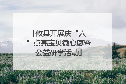攸县开展庆“六一”点亮宝贝微心愿暨公益研学活动