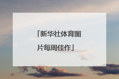 新华社体育图片每周佳作