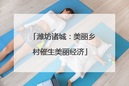 潍坊诸城：美丽乡村催生美丽经济