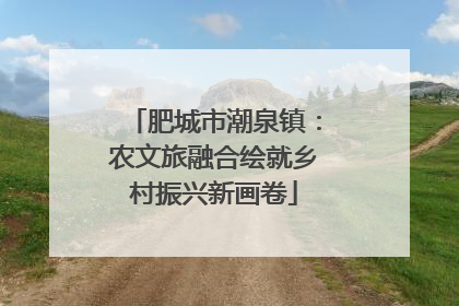 肥城市潮泉镇：农文旅融合绘就乡村振兴新画卷