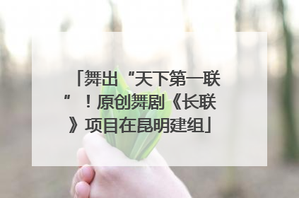 舞出“天下第一联”！原创舞剧《长联》项目在昆明建组