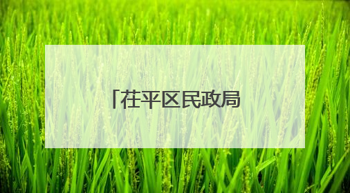 茌平区民政局多措并举提升民生保障水平