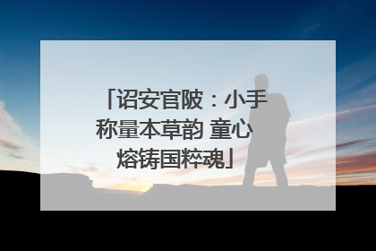诏安官陂：小手称量本草韵 童心熔铸国粹魂