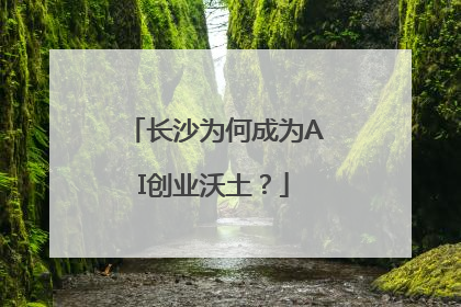 长沙为何成为AI创业沃土？