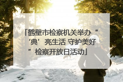 鹤壁市检察机关举办“‘典’亮生活 守护美好”检察开放日活动