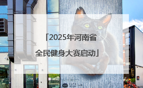 2025年河南省全民健身大赛启动